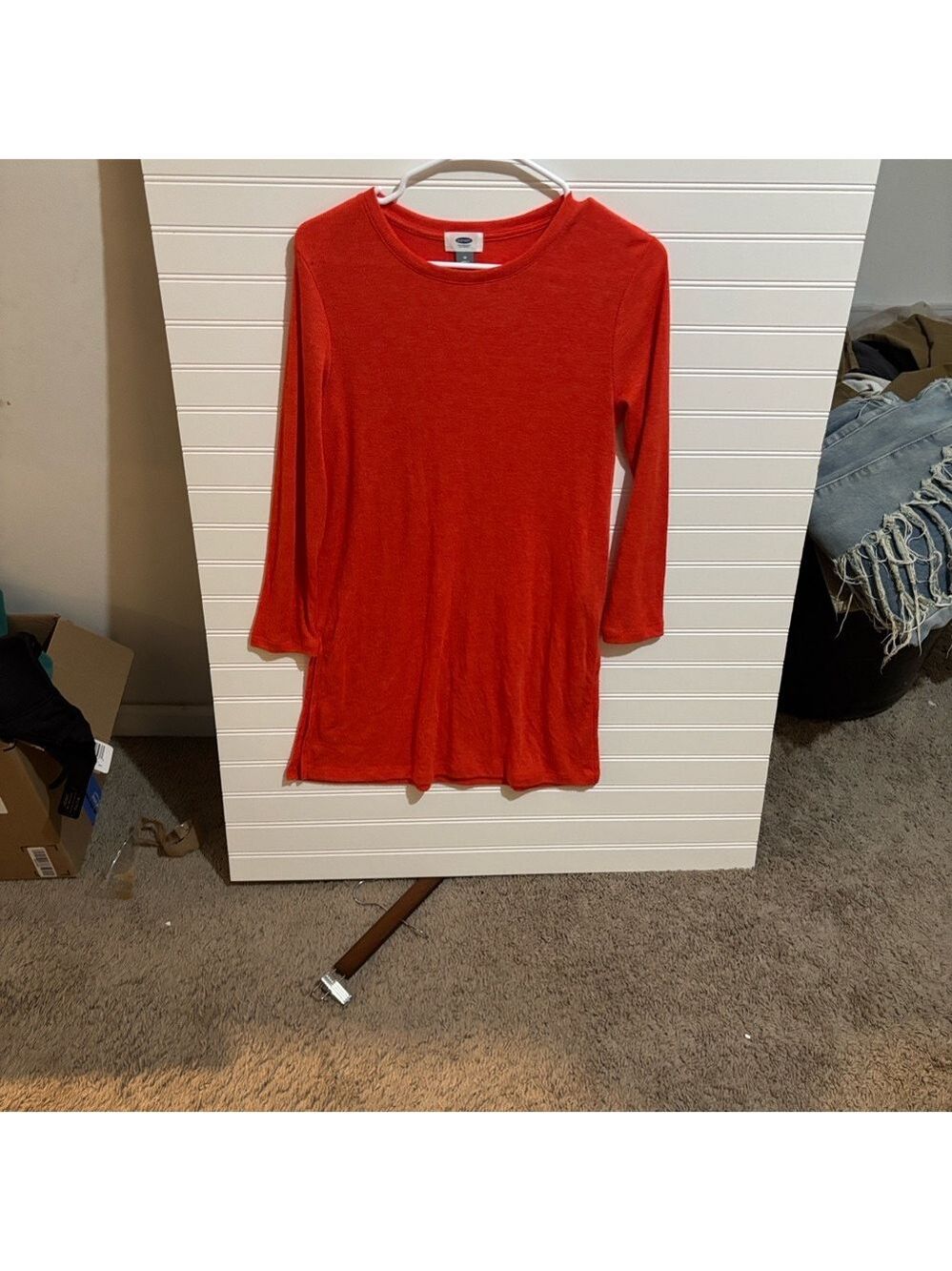 Old Navy Women's Orange Tunic Top - Picture 3 of 3